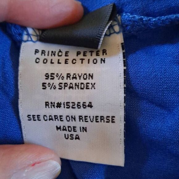 Prince Peter Collection "'merica" Tank Top Blue Small - Picture 5 of 8